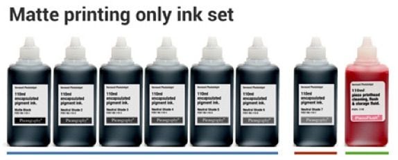 Matte Black shade 1, shade 2, shade 3, shade 4, shade 5, shade 6, shade 7, PiezoFlush