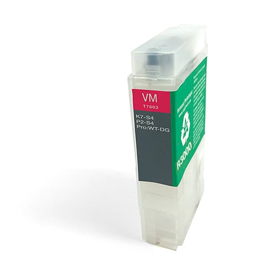 60ml Refillable Cartridge, Auto-Reset Chip - R3000 - Vivid Magenta