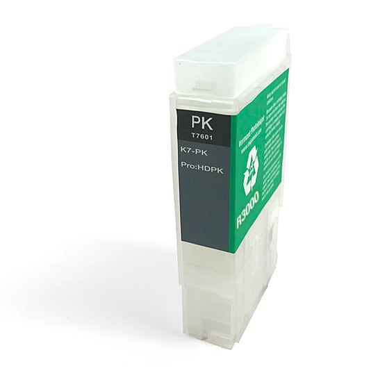 60ml Refillable Cartridge, Auto-Reset Chip - R3000 - Photo Black