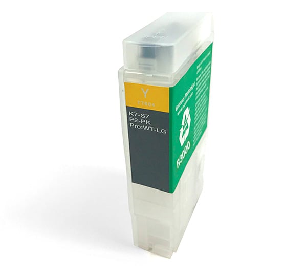 60ml Refillable Cartridge, Auto-Reset Chip - R3000 - Yellow