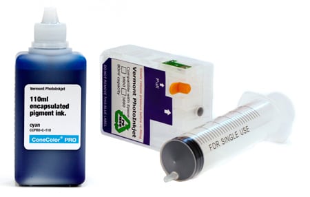 ConeColor Pro, 3800-3880 Refill Cartridge, 110ml Ink, Cyan