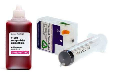 ConeColor Pro, 3880 Refill Cartridge, 110ml Ink, Vivid Magenta