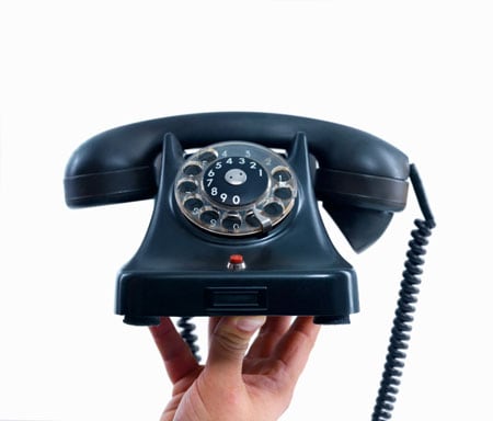 Hand holding phone support: 1 call (15min or less)