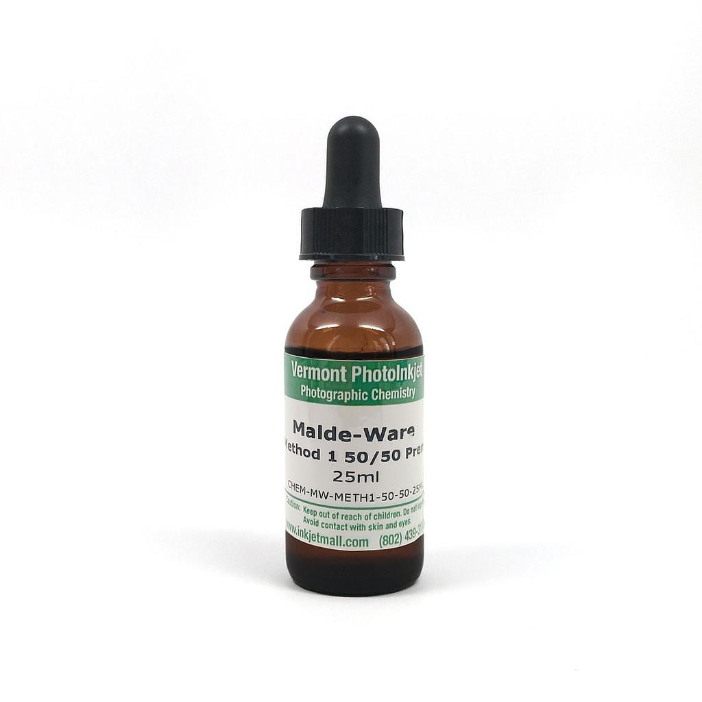 Malde-Ware Methodology 1, Sensitized 50-50 Platinum-Palladium, 25ml