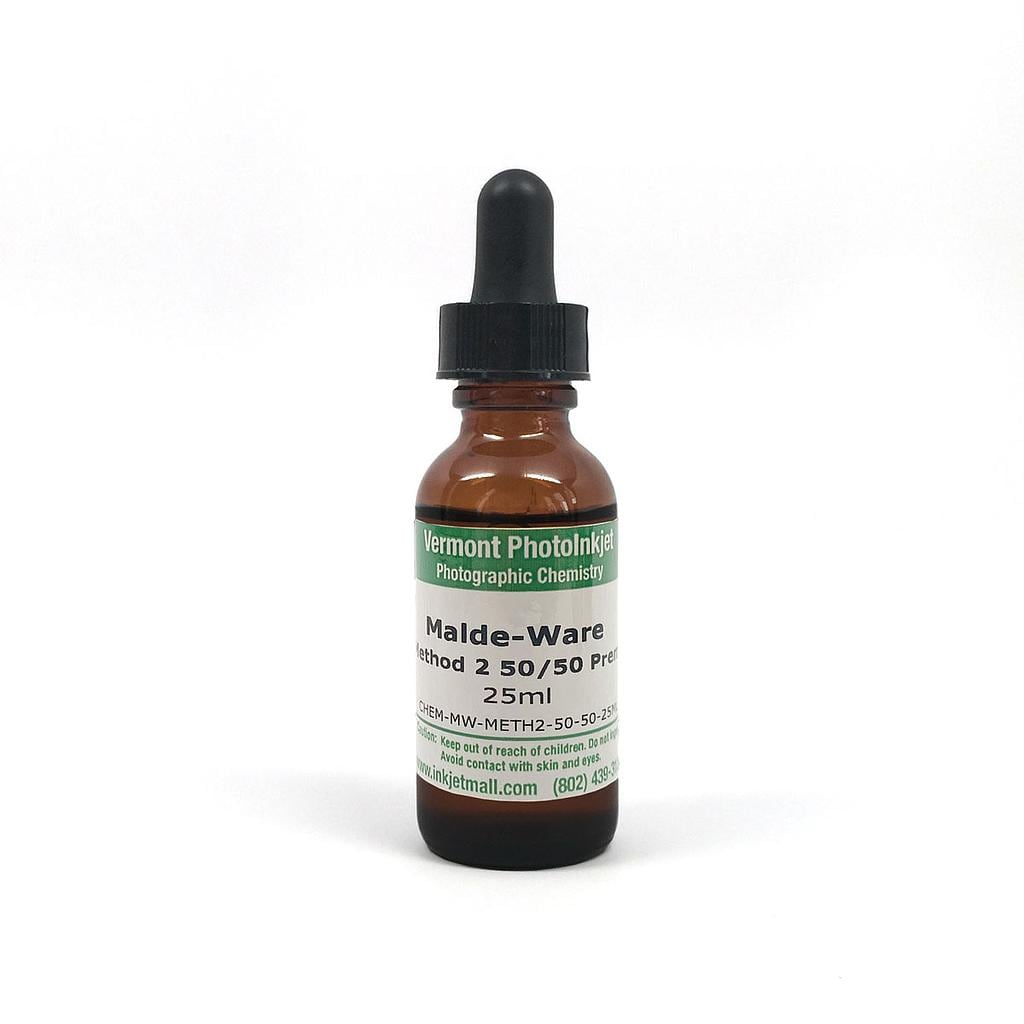 Malde-Ware Methodology 3, Sensitized 50-50 Platinum-Palladium, 25ml