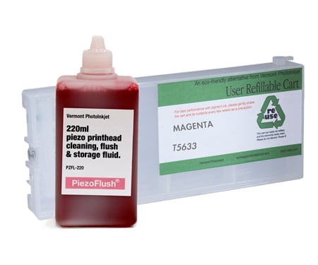 PiezoFlush® cartridge combo, Epson Epson 7800 / 9800, printers VM position