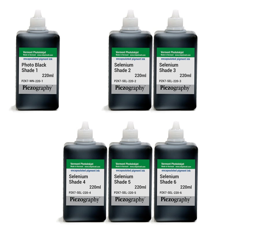 Piezography K6, Selenium Tone, 220ml, Set of 6 Inks (PiezoDN only)