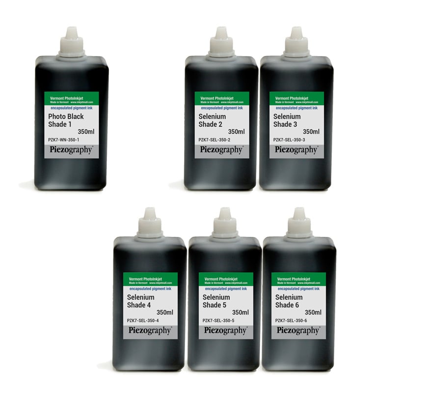 Piezography K6, Selenium Tone, 350ml, Set of 6 Inks (PiezoDN only)