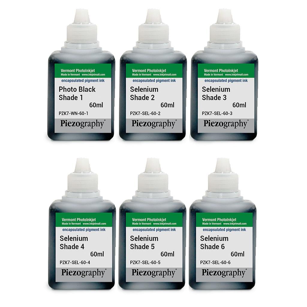 Piezography K6, Selenium Tone, 60ml, Set of 6 Inks (PiezoDN only)