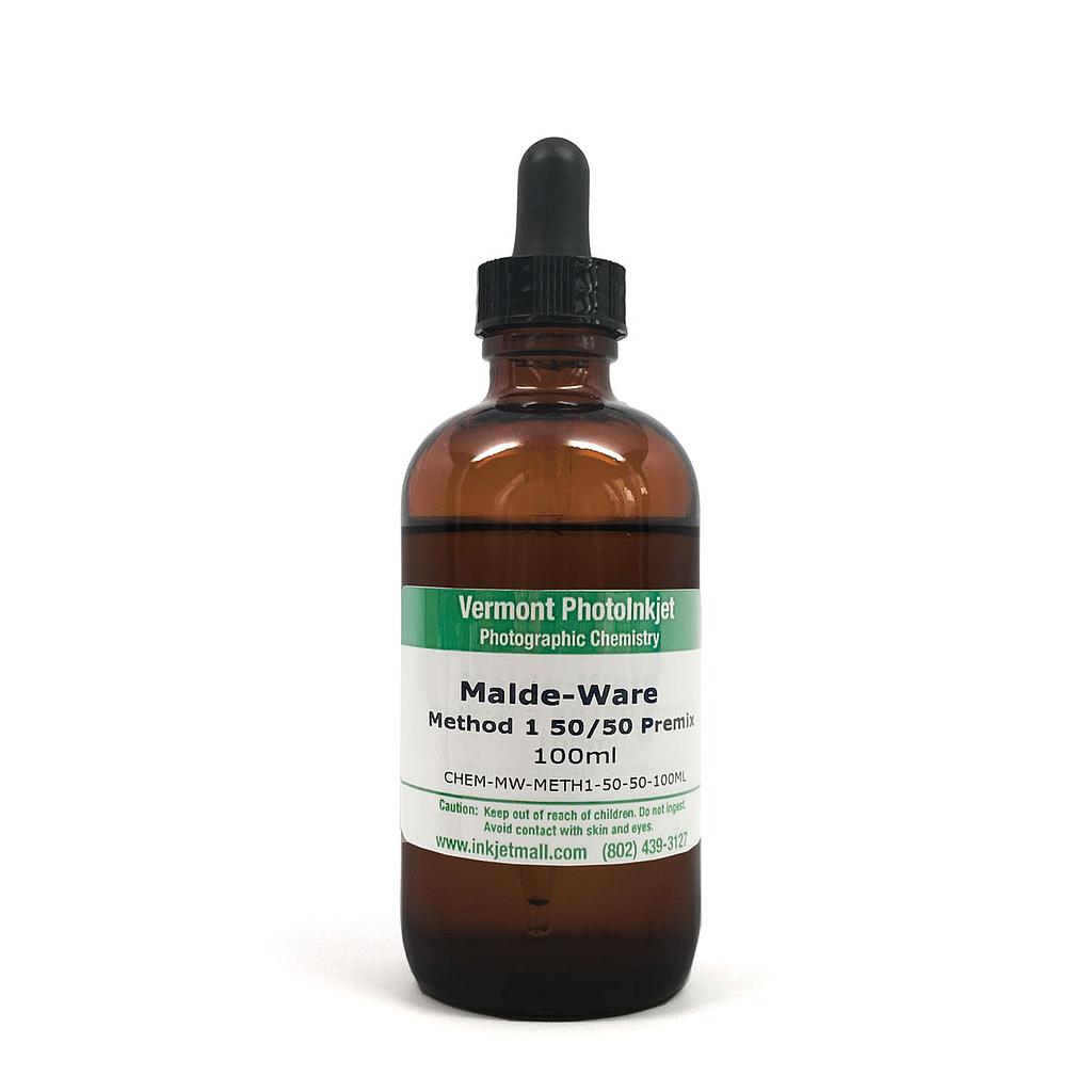 Malde-Ware Methodology 1, Sensitized 50-50 Platinum-Palladium, 100ml