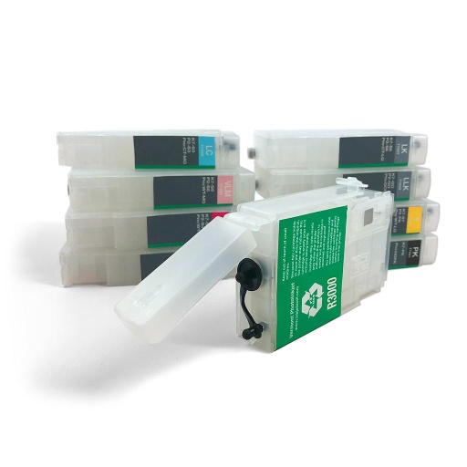 [RCS-R3000-V2-KIT] Refillable Cartridges for Epson Stylus Photo R3000