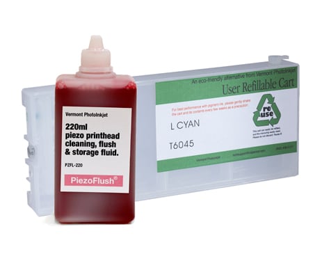 [PZFK-7800-220-LC] PiezoFlush® cartridge combo, Epson Epson 7800 / 9800, printers LC position