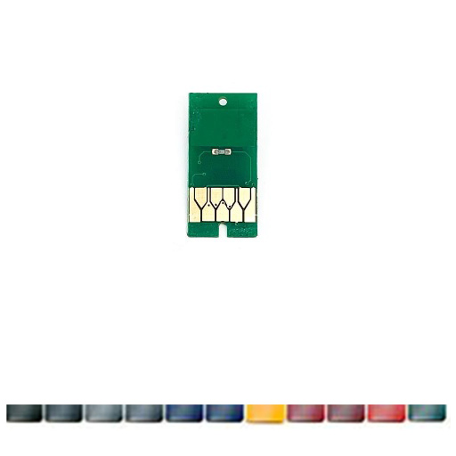 Replacement Single-Use Chips for Epson SureColor Printers: SC-P6000, SC-P7000, SC-P8000, SC-P9000 All Series and Colors