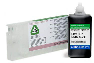 ConeColor Pro, 4800, Refill Cartridge, 220ml Ink, Ultra HD Matte Black